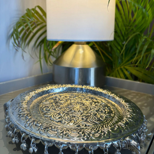 PURE ARTHI THALI OXIDISED''