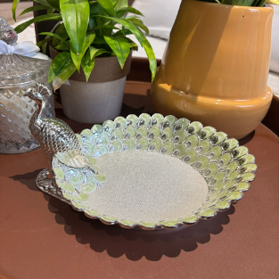SS PEACOCK TRAY SMALL''