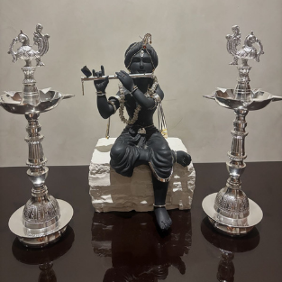 PURE BOWL WITH ELEPHANT LEGS''