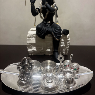 LEAF PLATE ARTHI THALI SET''