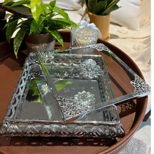 SS DRY FRUIT GLASS COVER''