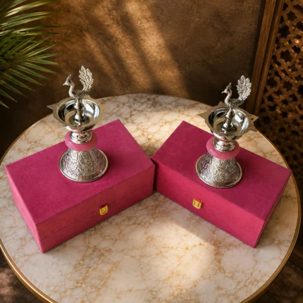 RESIN DIYA STAND IN BOX''