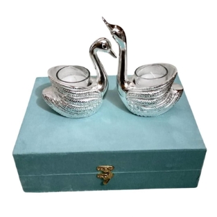 ROYAL SWAN TEA LIGHT SET