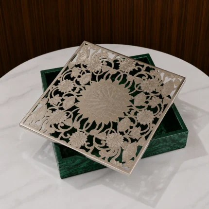 Emerald Peacock Sweet Box