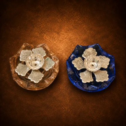 Glass diya